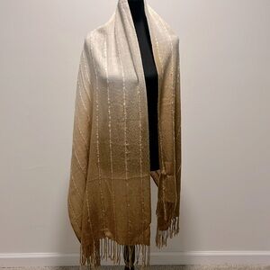 Beautiful brown ombré scarf